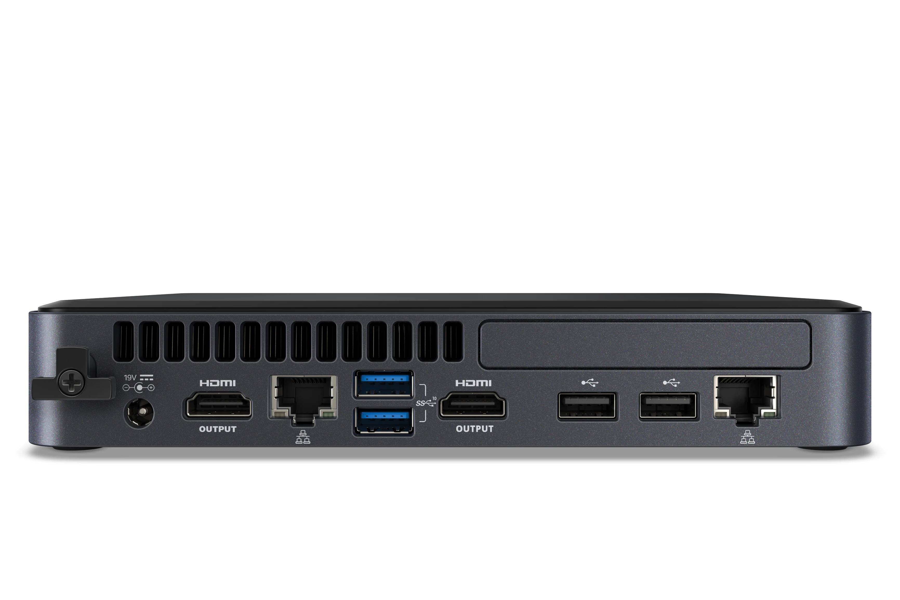 Intel NUC Element Mini PC BKCMCM2FB Core™I5-8265U (CM8i5CB) 1,6 GHz-3,9 GHz Turbo, 4 núcleos, 8 hilos, caché de 6MB, 15W, Lan Dual