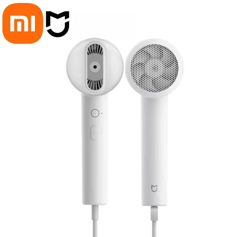 Фен для волос Xiaomi H300 ионный профессиональный дорожный быстрая сушка 1600 Вт 20 м/с 50 млн ионов 57°C 2 скорости 3 режима