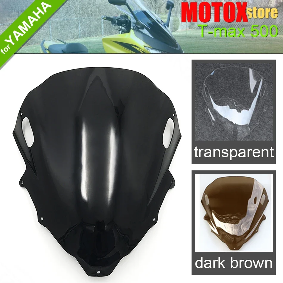 

Fit for Yamaha TMAX500 TMAX 500 Motorcycle Windshield Windscreen 2008 - 2011 T-MAX TMAX 500 T-MAX500 2009 2010 Deflector Spoiler