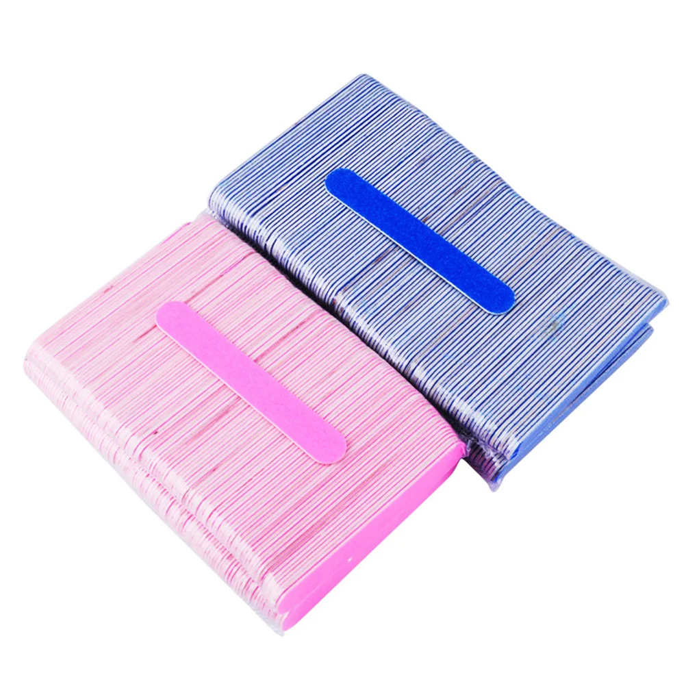 

300Pcs Sanding Paper Nail Files Double-Sided Manicure Tool for Home Salon Use Trim Shape Polish Nails Sanding Paper
