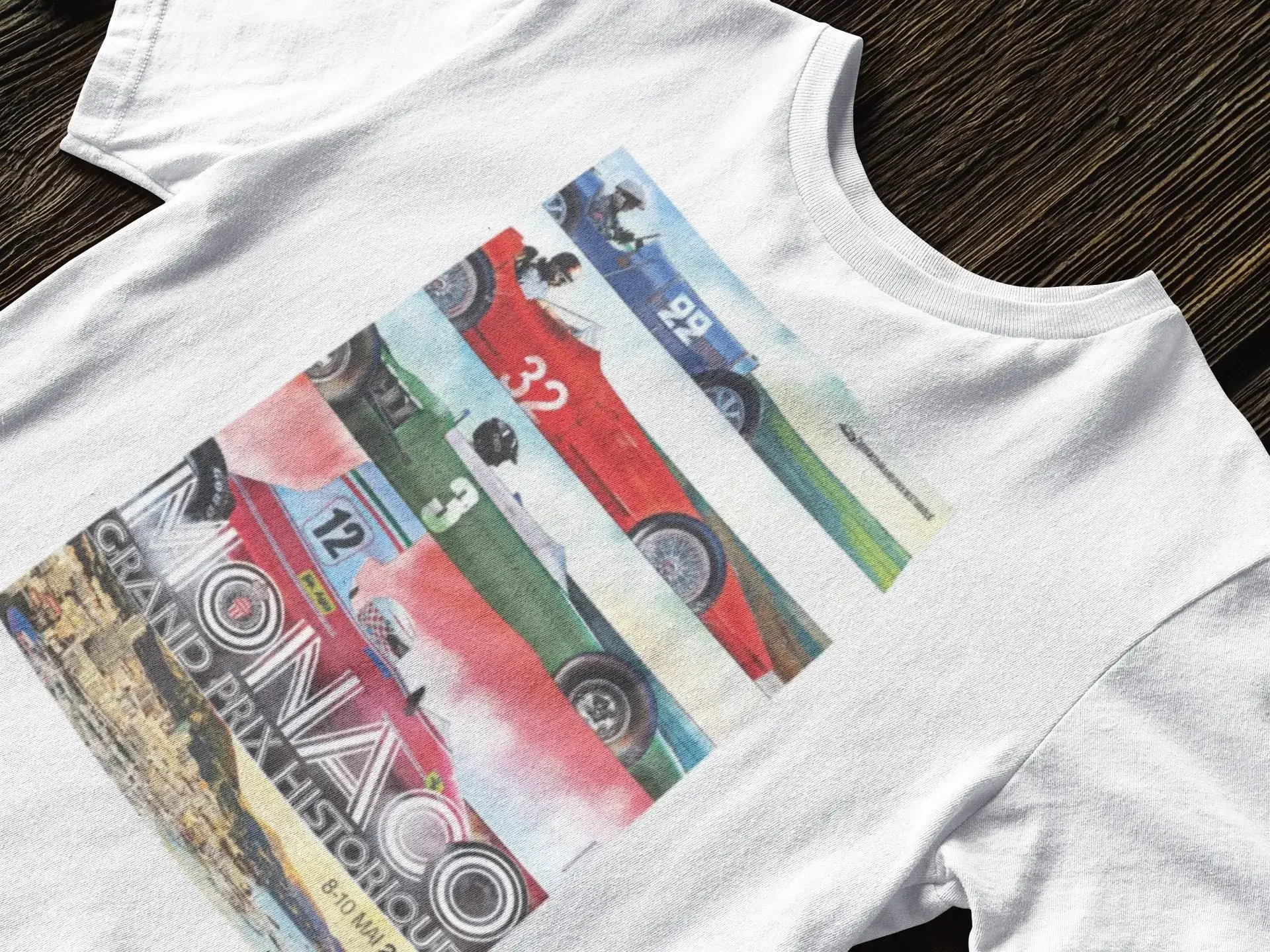 Monaco Grand Prix T Shirt Vintage Racing Motosport Sweat Automobile Race Retro Poster Gp Lover Car Clothing