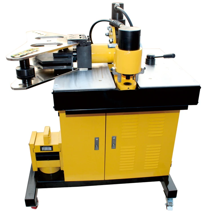 CE Certified Busbar Punching Bending Cutting Machine 4-in-1 Hydraulic Busbar Processing Machine