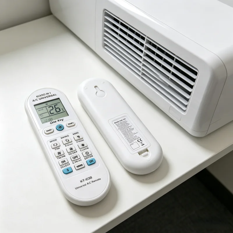 

New KT-E08 Universal A/C Remote Control 6000 in 1 for Toshiba Panasonic Sanyo Fujitsu Air Conditioner Conditioning