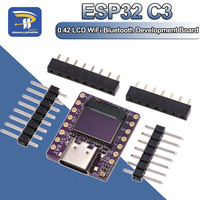 ESP32 C3 / RP2040 Raspberry Pi Pico Development board with 0.42 inch LCD risc-v WiFi Bluetooth for Arduino microprython