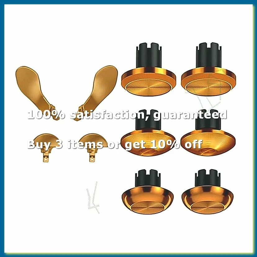 Metal Joystick Kit for Edge Game Console Joystick Back Paddles Triggers Buttons for E-DT30