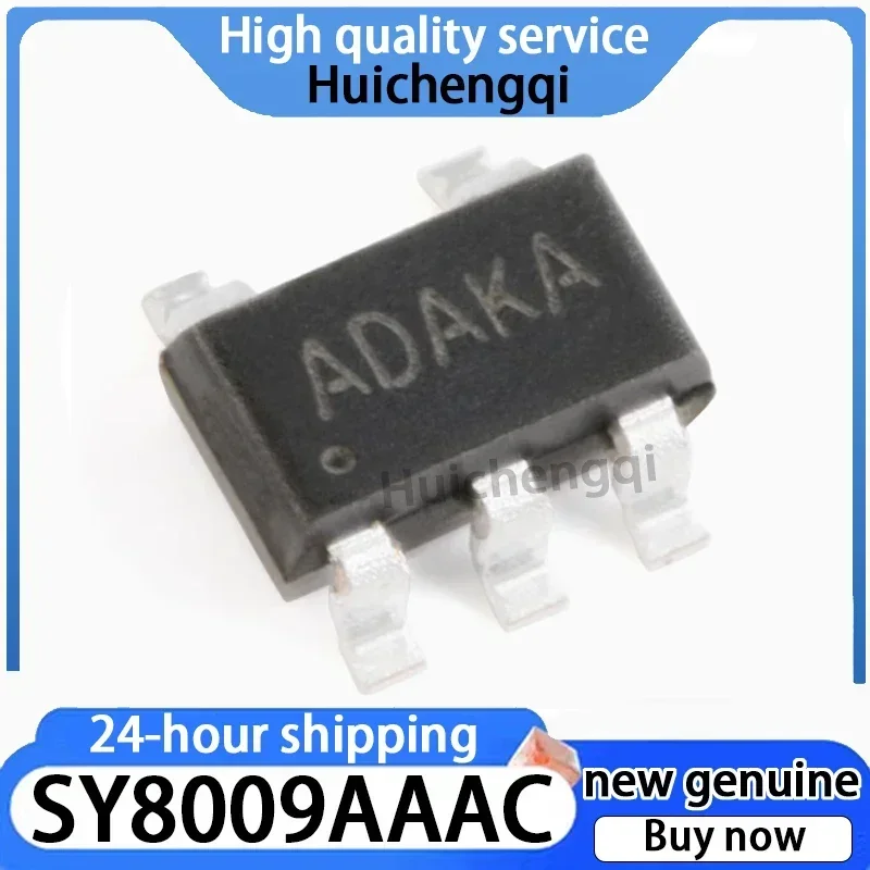 10PCS SY8009AAAC Silk Screen AD SOT-23-5 Synchronous Buck DC-DC Regulator Chip