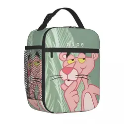 Pink Panther Nice Insulated Lunch Bag Portable Meal Container Thermal Bag Tote Lunch Box Beach Outdoor Food Storage Bags