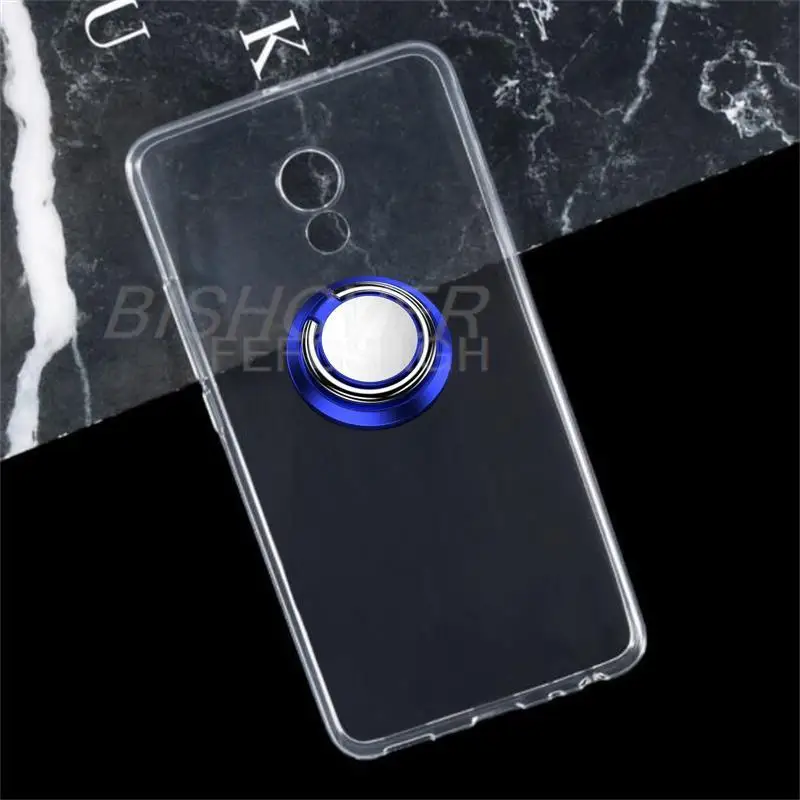 Phone Funda Phone Case For Meizu Pro 6 Plus PRO6 Plus M686H Magnetic With Ring Finger Ring Soft Silicone Cover