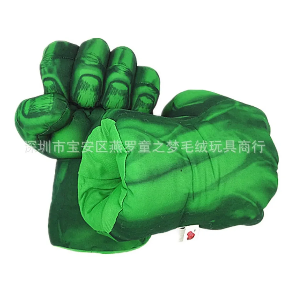 

Spider Man Hulk The Avengers Film Anime Series Holiday Party Cosplay Boxing Glove Children's Birthday Gifts Fill Plush Toys