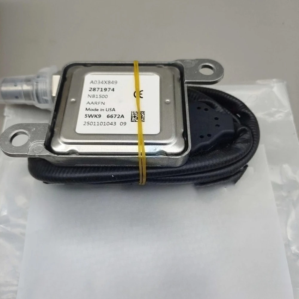 High quality New For 2871974  12v 5wk9 6672a 2894943 2871974 4984912 C2894943 A034x849 5wk96672a Nox Sensor