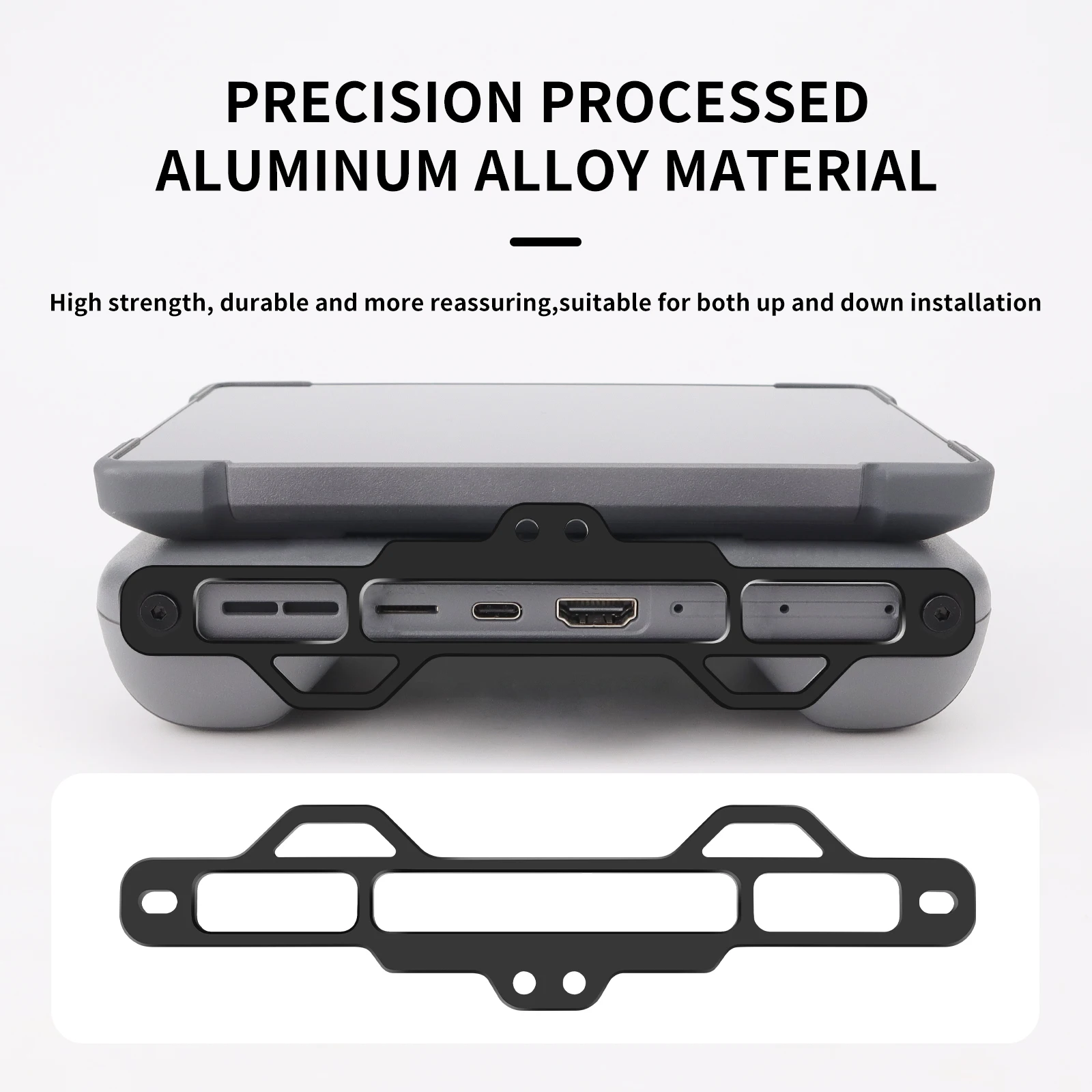For DJI Mavic 4Pro Remote Control Removal-Free Aluminum Crossbar RC Pro2 Decompression Lanyard