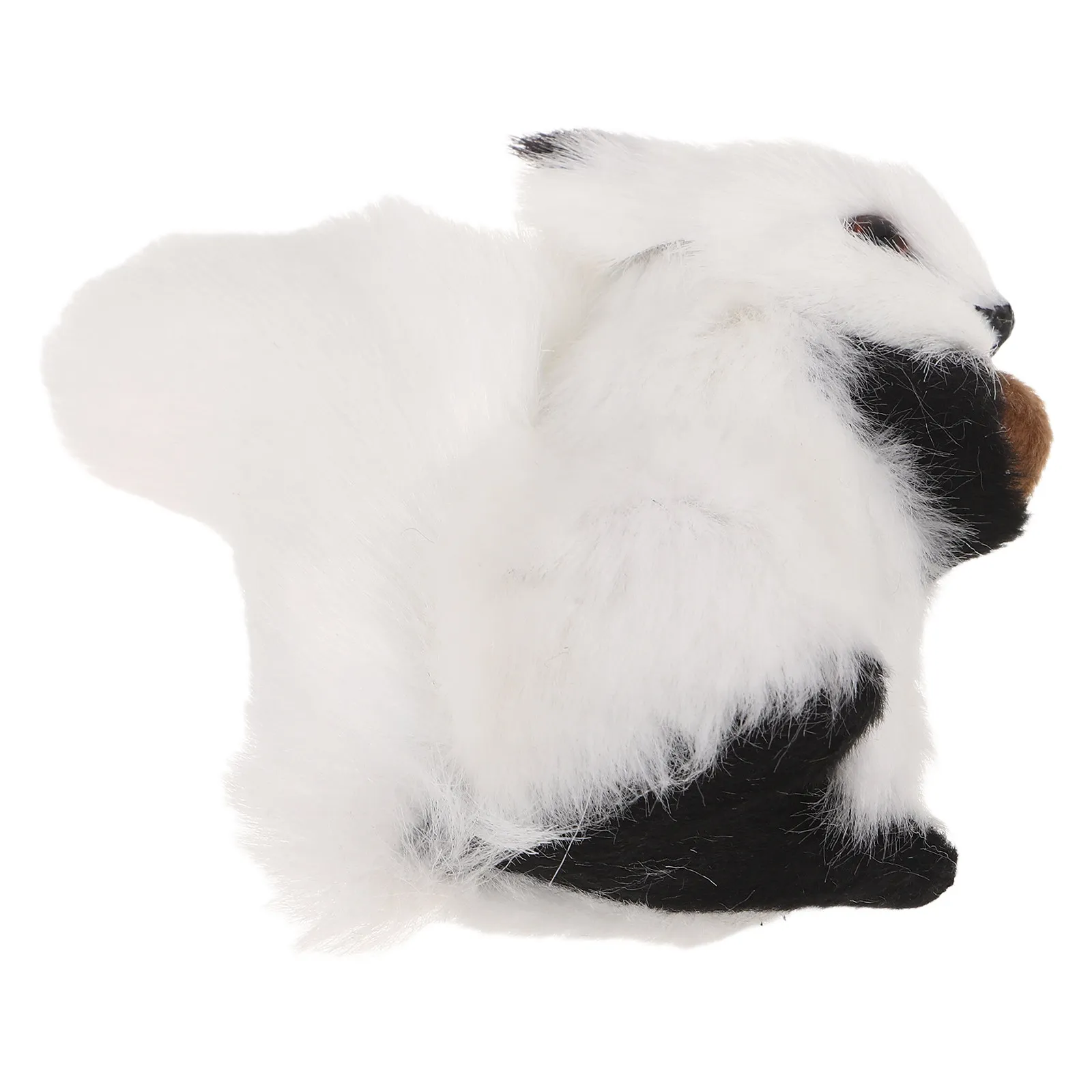 Scoiattolo Realistico Simulato, Mini Peluche di Scoiattolo da 10 cm per Decorazioni Domestiche, Oggetto di Scena Fotografico, Allestimenti Creativi