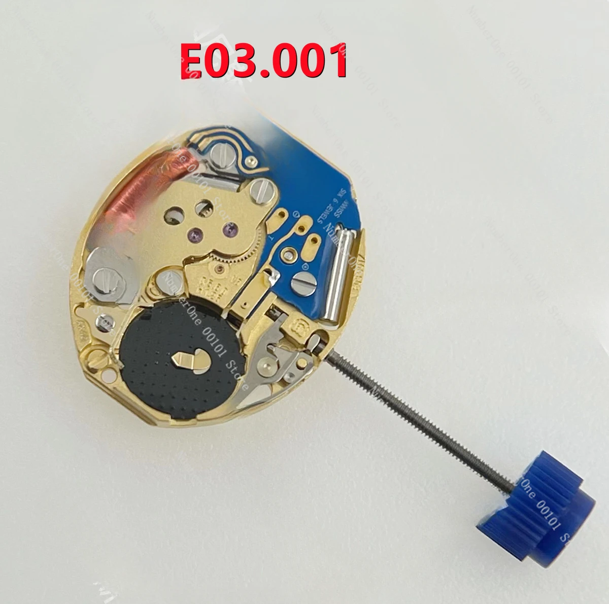 Watchmaker watch movement parts Swiss original ETA E03.001 movement quartz movement E03 001