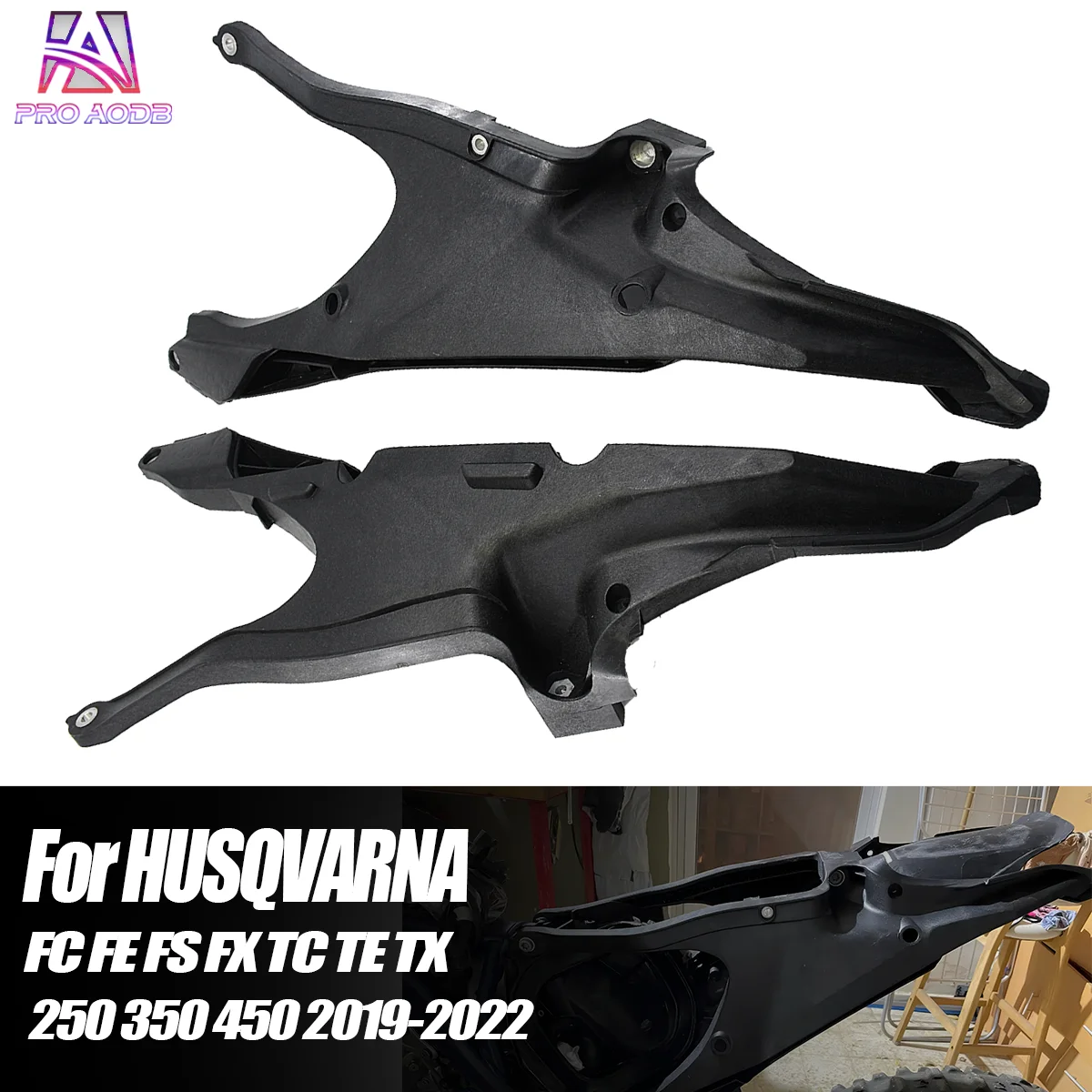 Motorcycle Strengthen Subframe Rear Seat Support Frame Tailstock Mount For HUSQVARNA TC TX TE FC FX FE 150-450 2019-2023 Parts