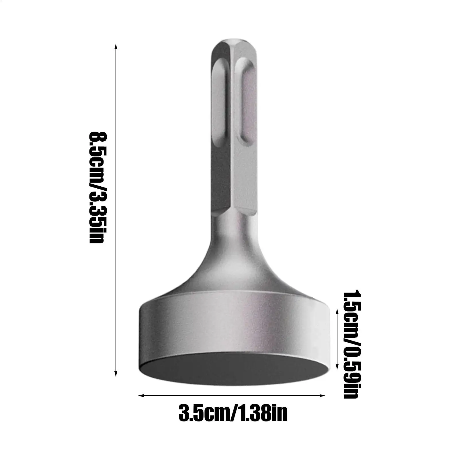 محرك قضيب أرضي لمرفقات آلة إغلاق مثقاب المطرقة مرفقات مثقاب المطرقة الدوارة لأظافر التخييم على أوتاد الخشب #6