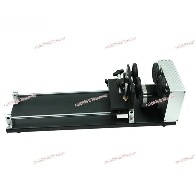 80mm A-Axis CNC Rotary Axis | Cylindrical Rotary Stepper Motor for Laser Engraver