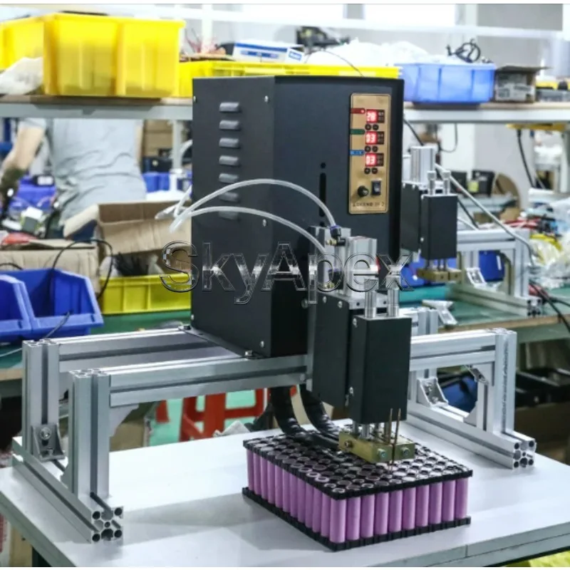 18650 Lithium Batt-ery Spot Welder Gantry Spot Welder Gantry Frame for Spot Welder Welding Tool Kits Equipment Supplies