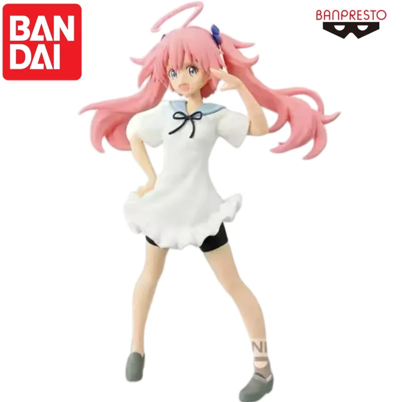 بانداي متوفر في المخزون الأصلي بانبريستو ميليم نافا نموذج دمية العلامة التجارية الجديدة محاصر عمل الشكل الرسوم المتحركة الأجهزة الطرفية شخصيات المرآب