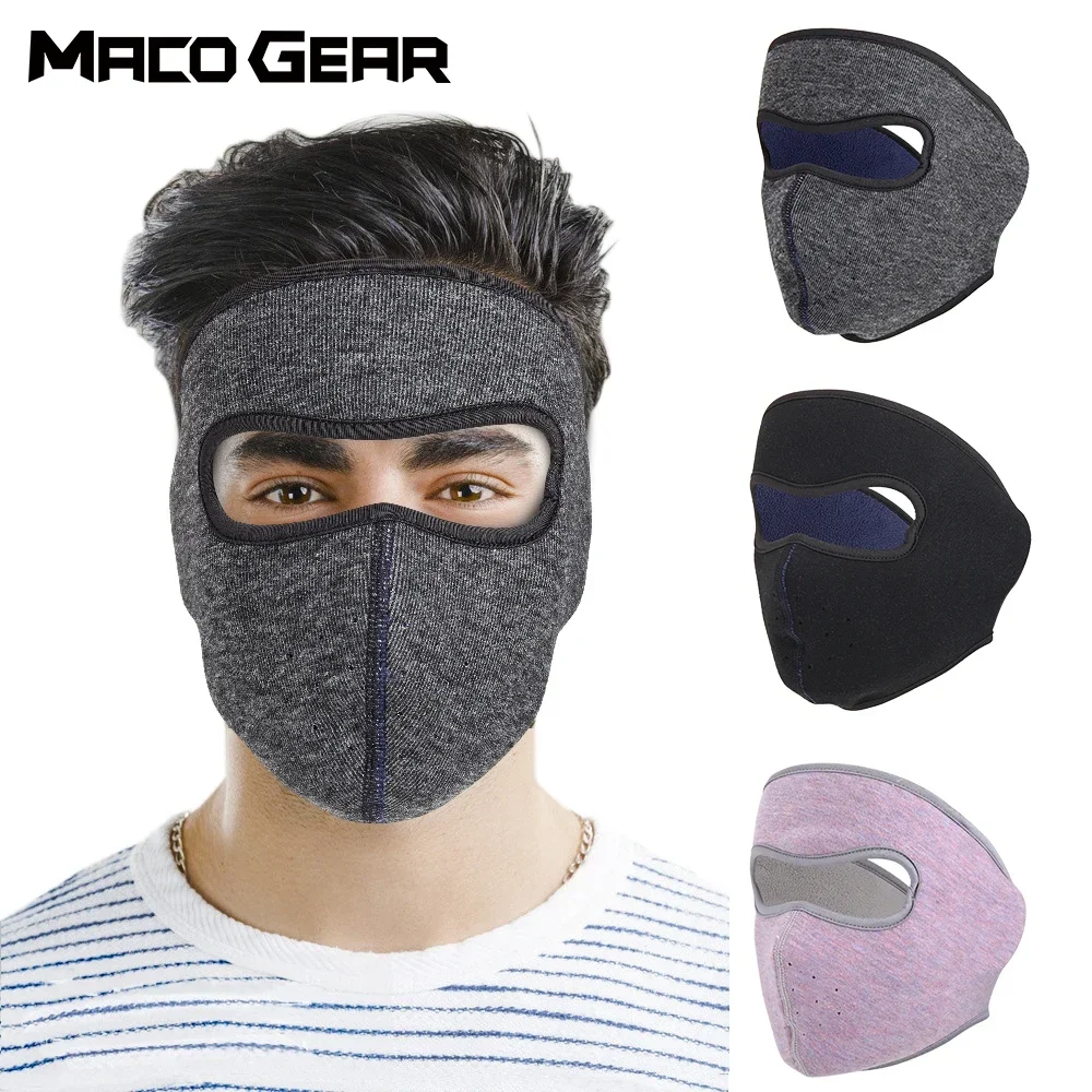 

Winter Windproof Cycling Face Mask Fleece Sports Bandana Neck Warmer Skiing Hunting Snowboard Hiking Adjustable Scarf Men Women