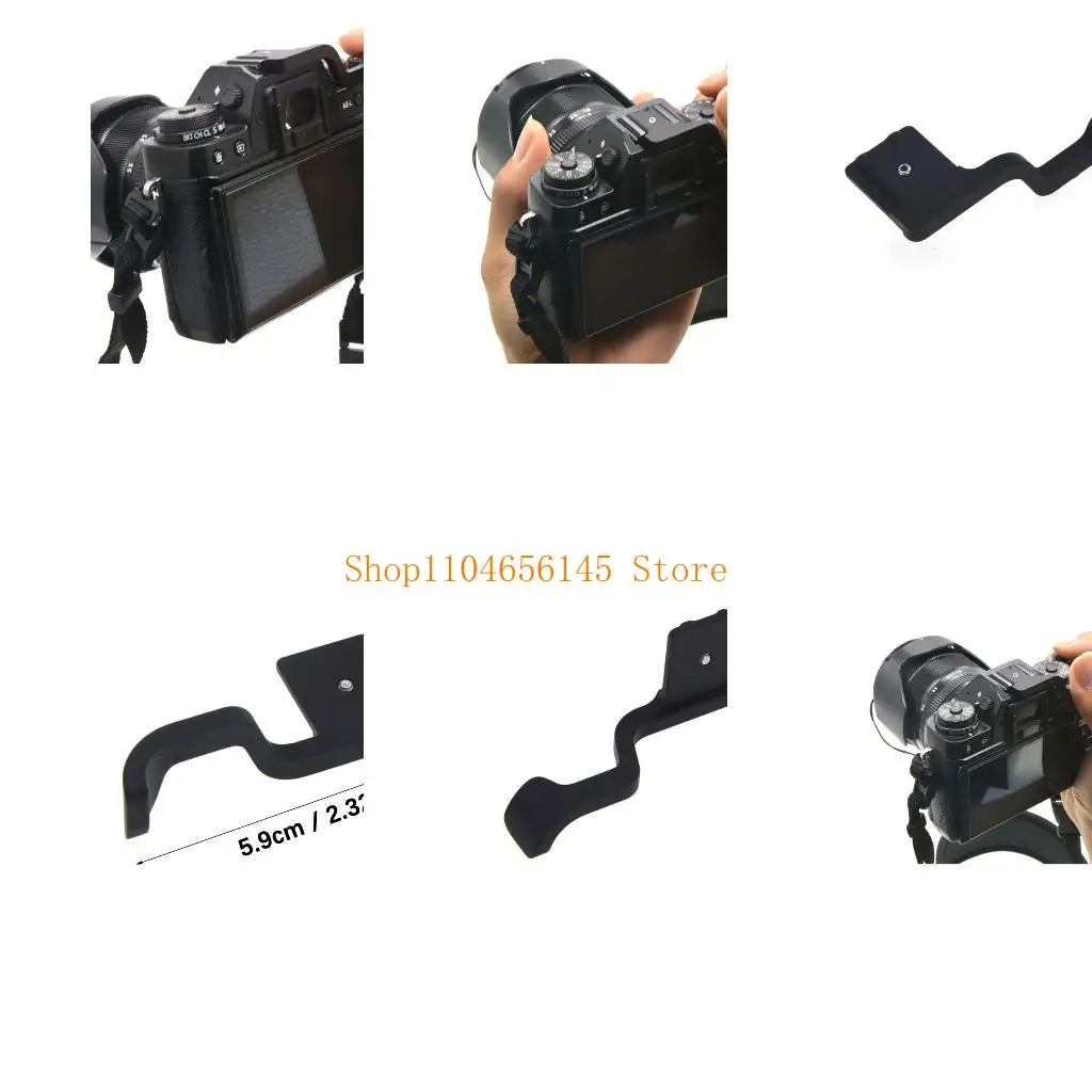 5asd Anti Slip Thumb Rest For XT1/2/3/10/20/30 Camera Mini Hot Shoe Cover Metal
