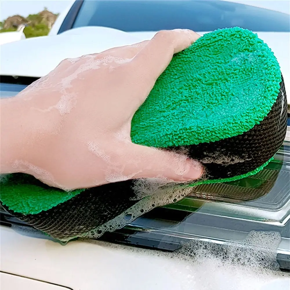 1PCS High Water Absorption Car Washing Sponge Large High-Density Car Detailing Double-sided Multifunction Cleaning Sponge