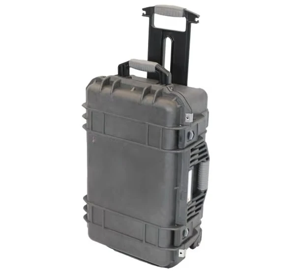 Waterproof Hard Plastic Trolley Case, RPC2323 PP Tool Box with Foam, Flight Carrying Case, Durable Storage Solution