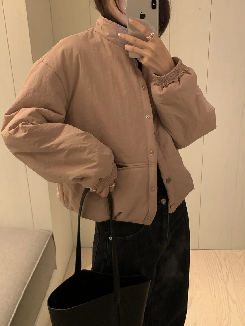 Alien Kitty Daily New Coats Spring Chic Minimalist Women Casual 2026 Slim All Match Cotton Solid High Street Loose