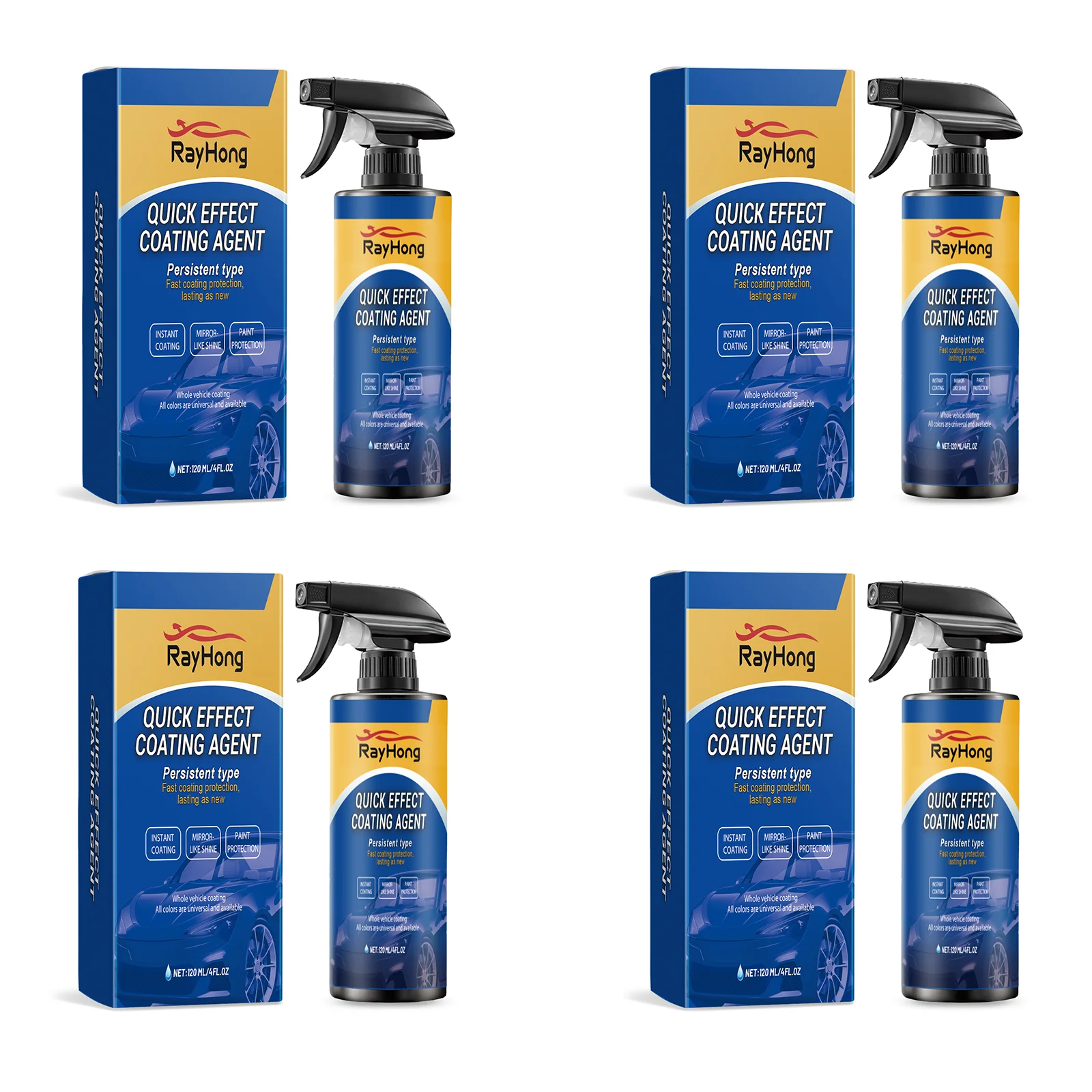 1-5PCS Auto Nano Coating Spray Auto Sneldrogende Coating Hydrofobe Bescherming Polijsten Onderhoud Vernieuwing Agent Accessoires