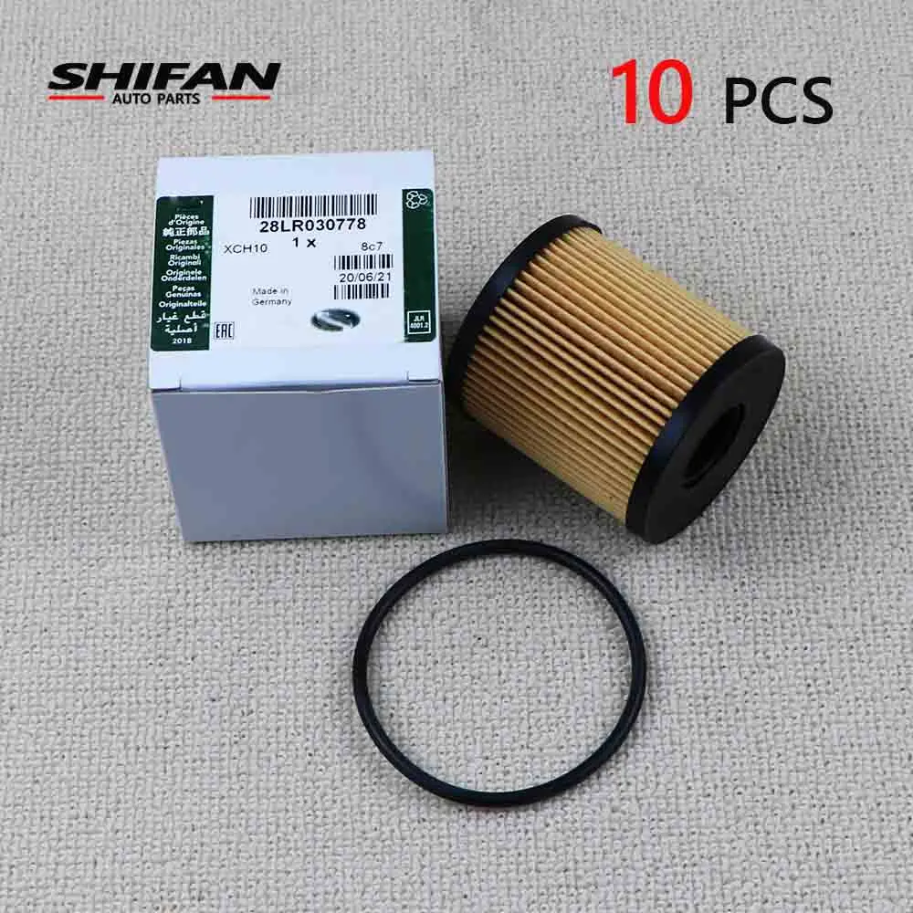 10 Pcs LR030778 For Land Rover Freelander 2 LR2 Range Rover Evoque Diesel Oil Filter LR001247