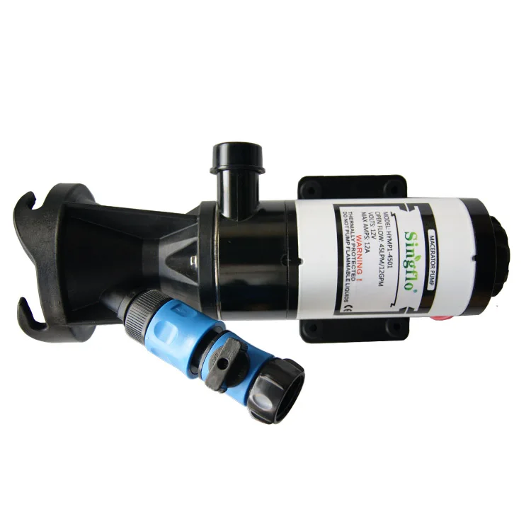 

Singflo12V/ 24v45LPM MARINE Sewage pump maceratro pump toilet pump FOR WASTE TRASH SEWAGE WATER