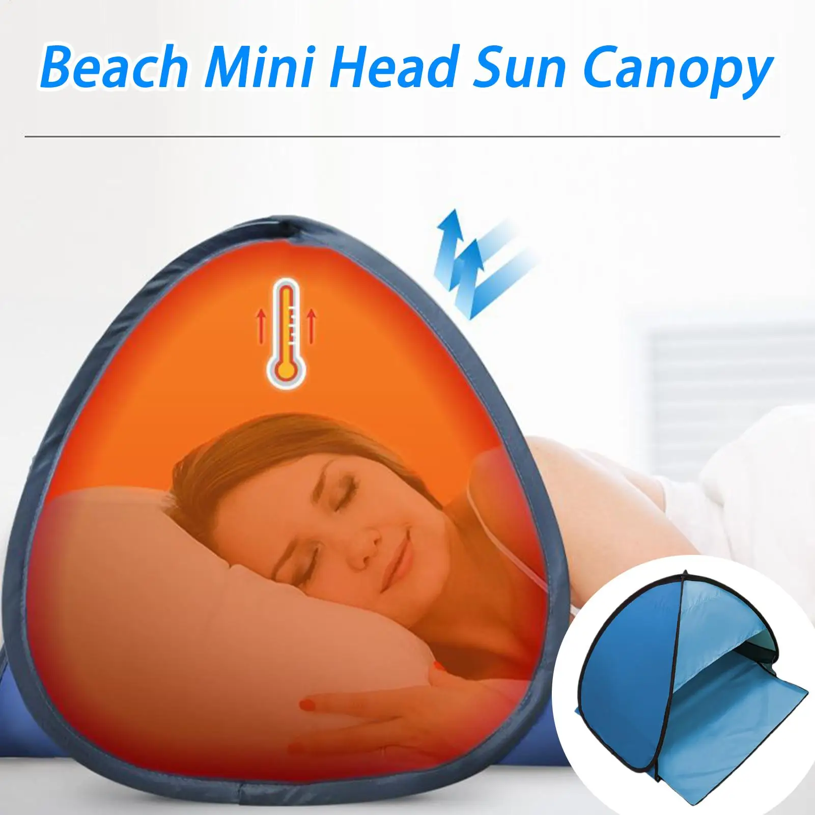 خيمة رأس للشاطئ، خيمة محمولة للشاطئ، خيمة رأس منبثقة، مظلة مقاومة للماء للفناء الخلفي في الهواء الطلق، لعب الرمال، الأحداث الرياضية