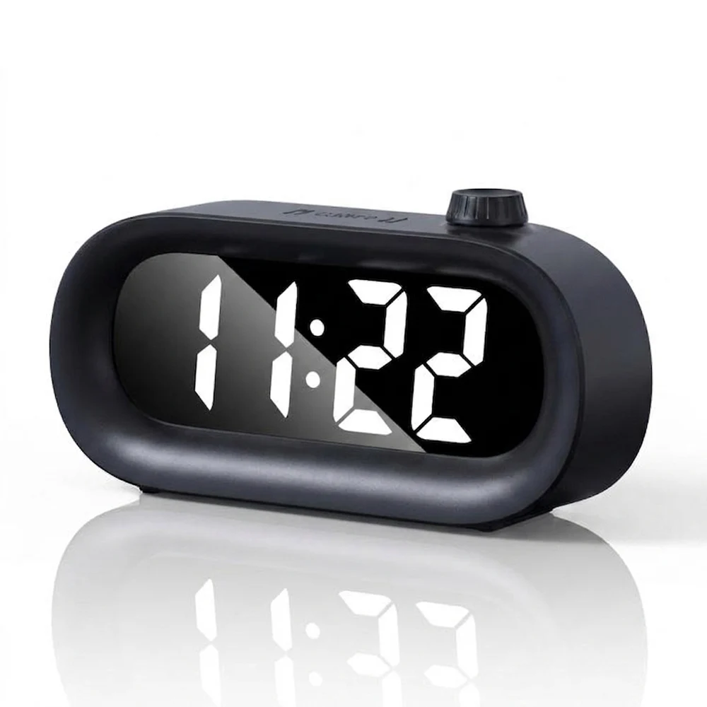 Alarm Clock Temperature Dual Alarms Countdown Timer Adjustable Brightness   Desk Clock for Students Bedroom Living Room Decor