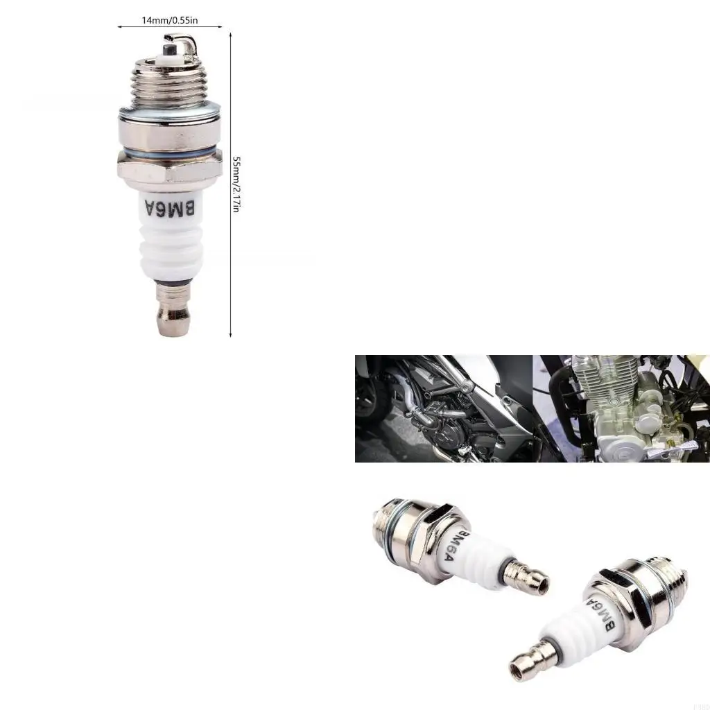 

BM6A Sparks Plug Glow Plugul Bm6a Small Engine Replacemnet для 2-х ударов бензопилы