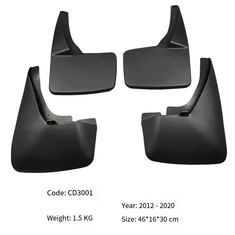 

Mud Guard Set(4Pcs) For Cadillac Escalade 2007-2020 Car Mud Flaps Splash Guards With Fender Parts