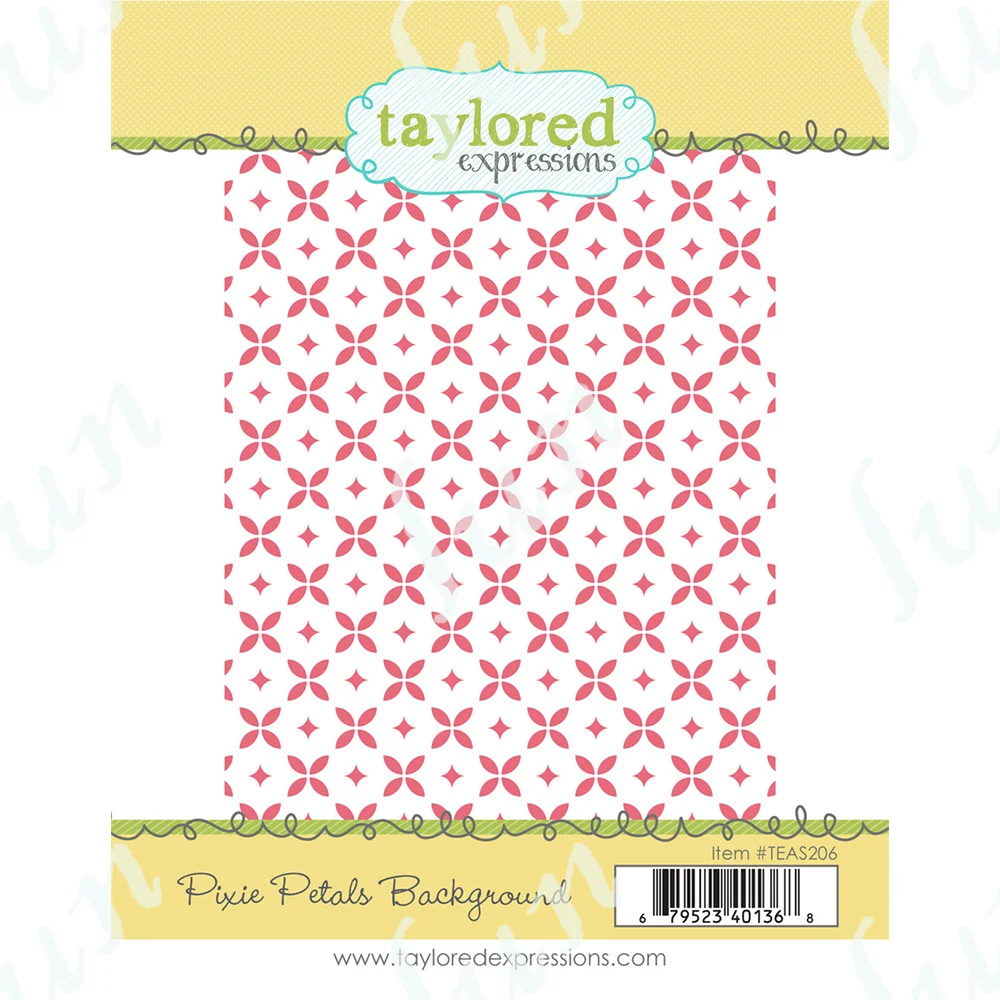 

Pixie Petals Background Silicone Stamps 2024 New Reusable Handmade DIY Embossing Make Scrapbooking Photo Album Crafts