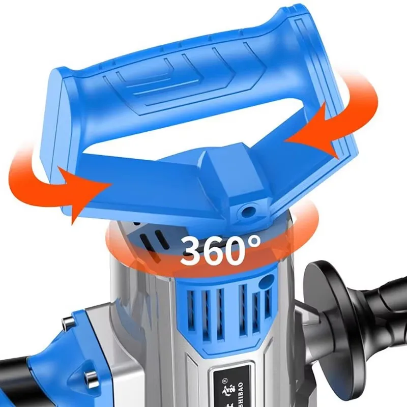 고출력 콘크리트 시멘트 믹서 라인석 석고 기계, 퍼티 파우더 페인트, 식품 코팅 전기 믹서