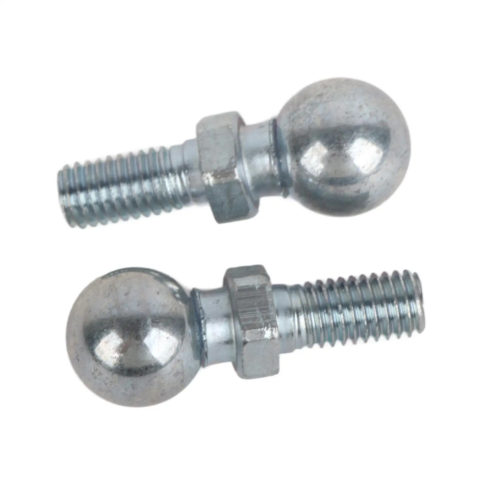 2 قطعة سيارة الحديد الكرة مسمار الترباس ل M6 / M8 الدعامات الغاز الكرة نهاية بونيه