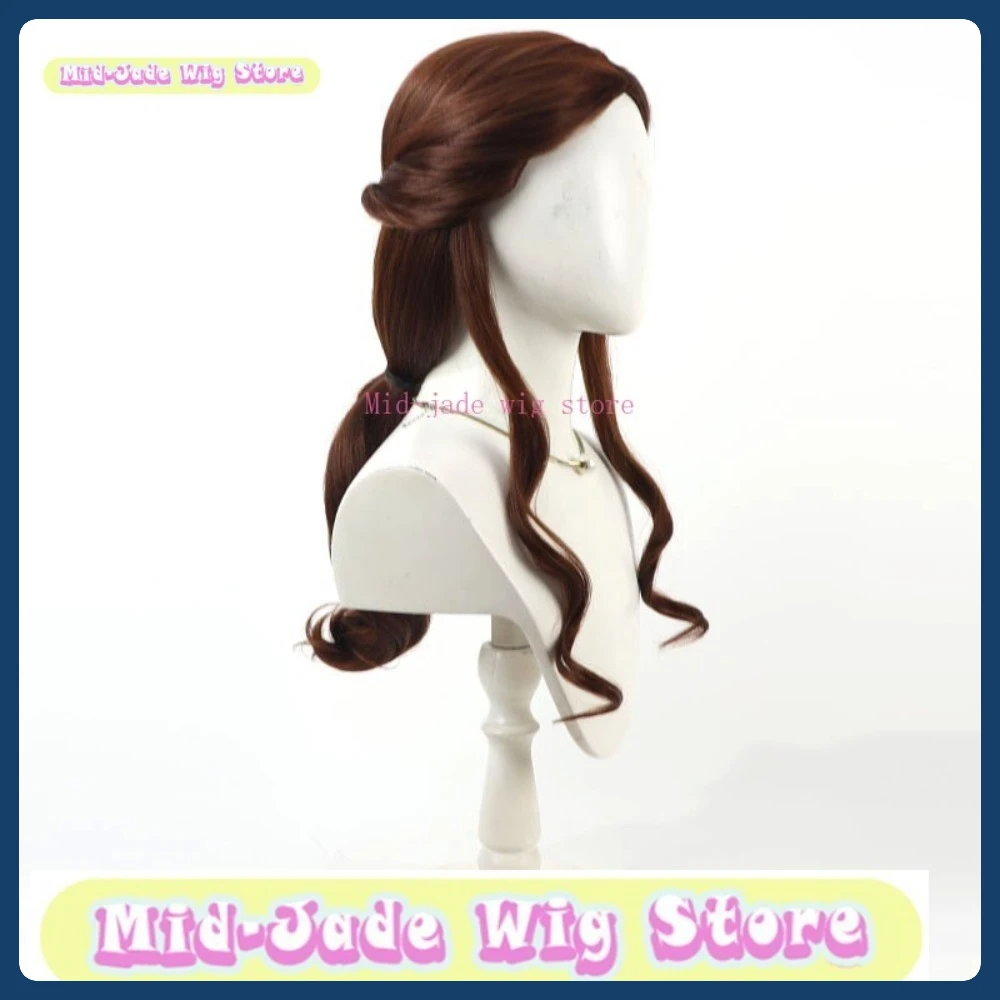 Meados de jade peruca loja rogaston menina cosplay peruca halloween rpg simulação cabelo sintético festa prop