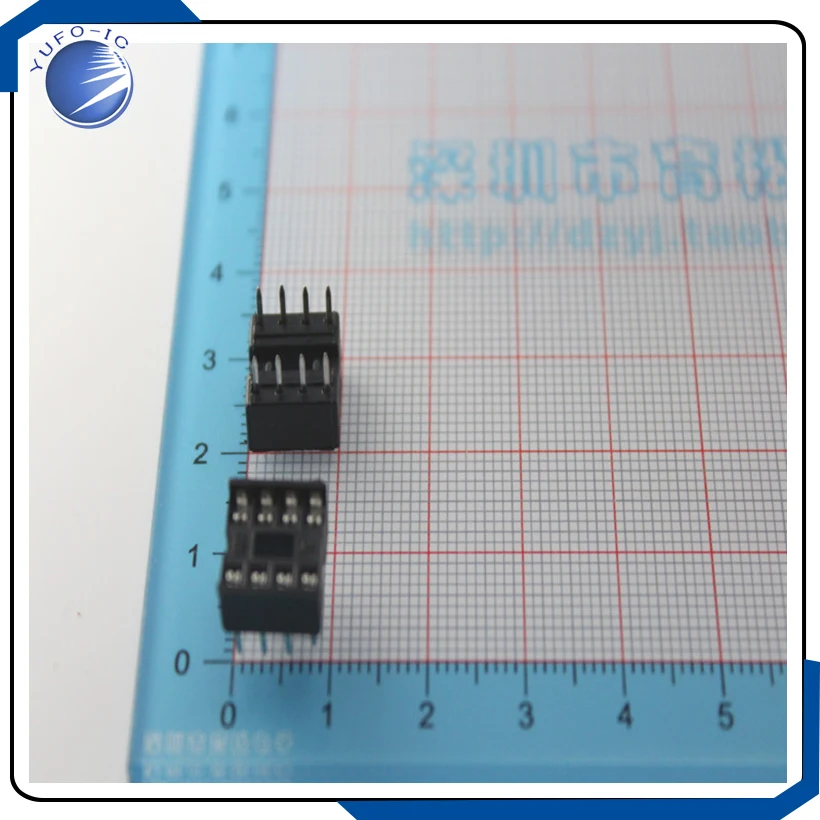 10PCS/LOT  IC 8PIN socket IC 8P socket IC socket CHIP socket connector