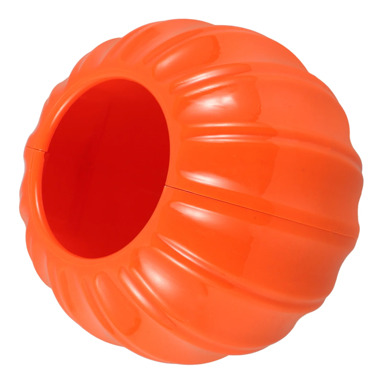 

Simulated Pumpkin Vase 14cm Diameter 11cm Height Plastic Decorative Pot Home Office Halloween Candy Container Flower Holder