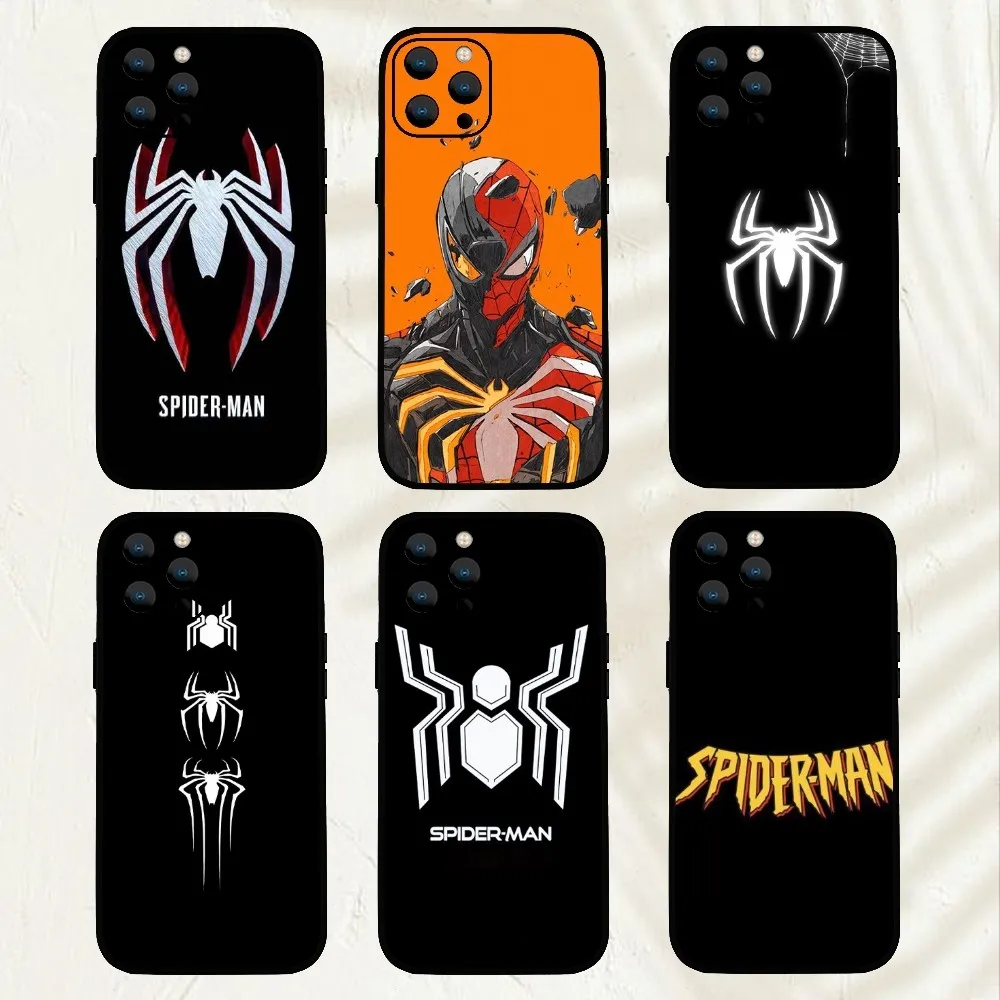 MINISO MARBEL  Spider Man  Phone Case For Samsung Galaxy A53 A33 A70 A73 A54 A51 A71 A52S 5G Soft Cover Shell