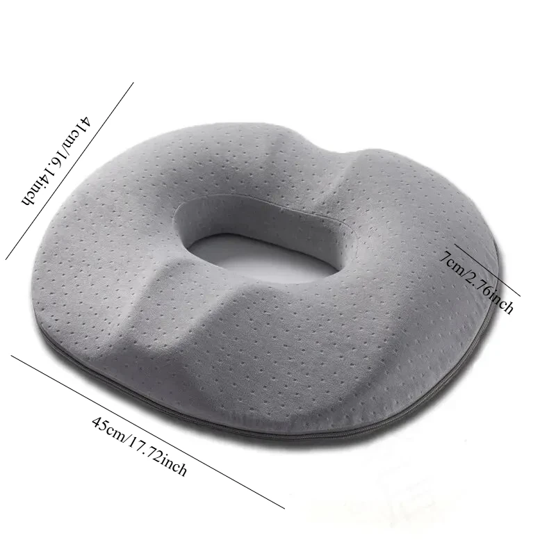 Soft memory foam office chair cushion that fits the body's curves，making office work or daily sitting more relaxing.
