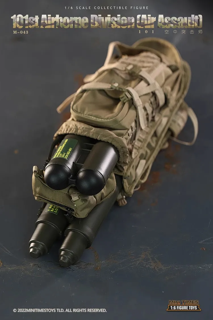 ألعاب مرات صغيرة 1/6 M043 101st قسم محمول جوا جندي الاعتداء الجوي عمل الشكل 12 ''تمثال ذكر مجموعة كاملة نموذج قابل للجمع #4