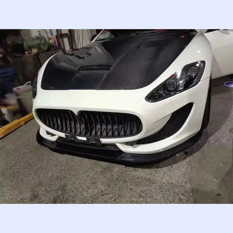 

FRP Carbon Car Body Kit Front Rear Bumper Diffuser Spoiler Side Skirts Side Fenders Engine Bonnet Hood For Universal Vehicle Ext