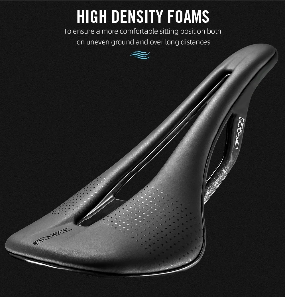 RYET T88 3D-Gedruckter Carbon-Fahrradsattel 240*143mm 7x9mm Ovale Schienen Ultraleichter MTB Gravel Rennradsitz Erschwinglich Hochwertig – Detail 13