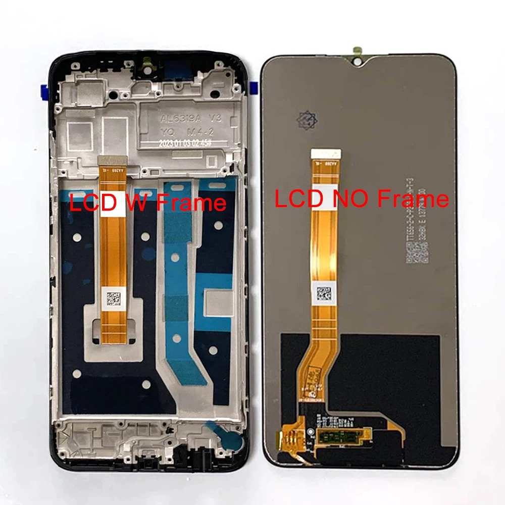 

Original 6.56" For Oppo A17 CPH2477 LCD A17K LCD CPH2471 Display Screen Frame Touch Panel Digitizer For Oppo A58 5G LCD Display