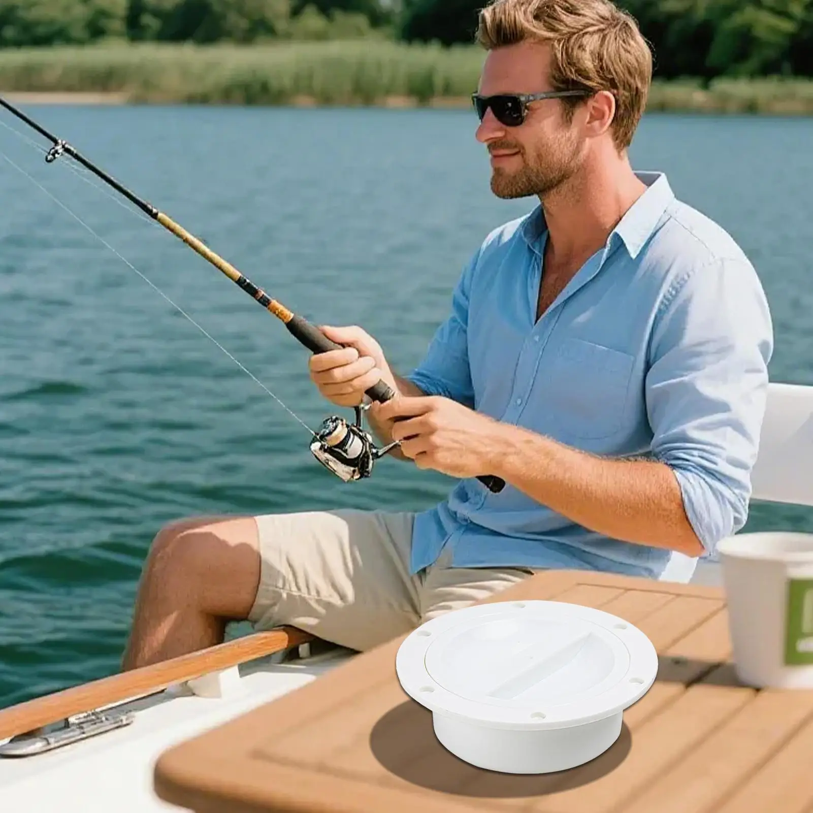 

Waterproof Electrical Junction Box Waterproof Electrical Case Fishing Reel Power Box For Circuit Prevention Boat Marine Lake