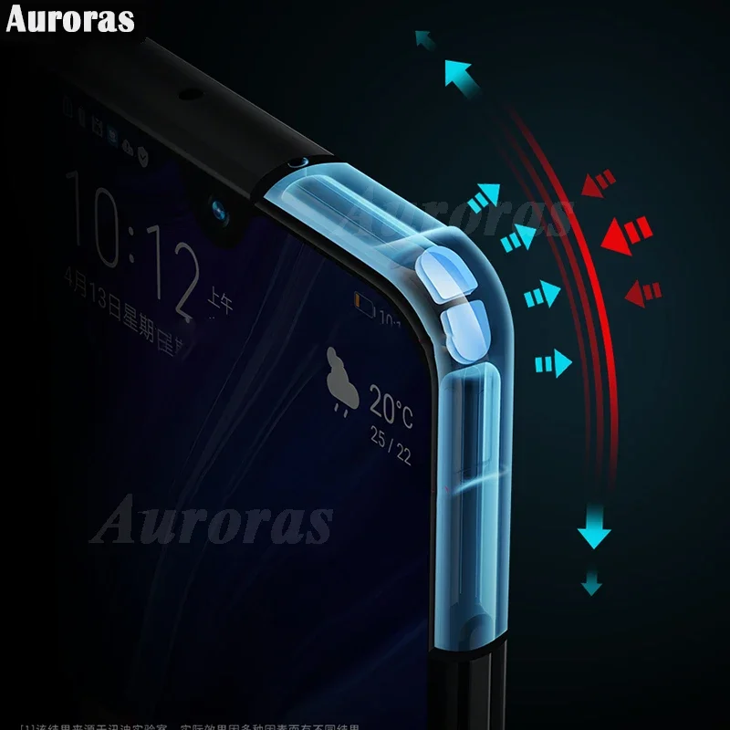 Auroras For Redmi Note 13 Pro 5G Case With Holder Ring Transparent Airbag Shell For Redmi Note 13 Pro + Plus 4G Cover Fundas