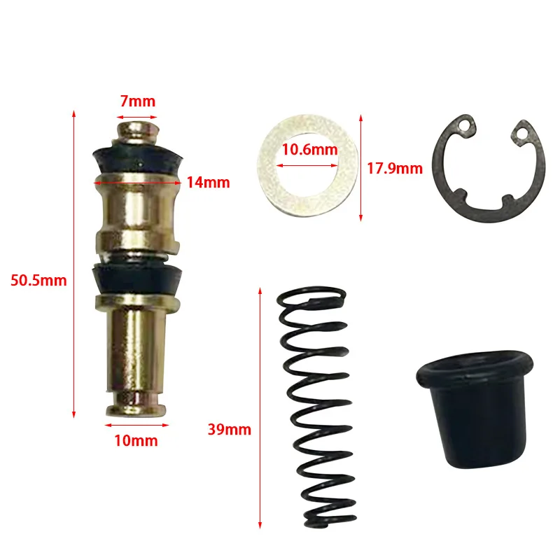 Motorcycle Upper Pump Repair Parts Hydraulic Brake Pump Repair Kit Foot Brake One Piece Pump Brake Pump Oil Seal