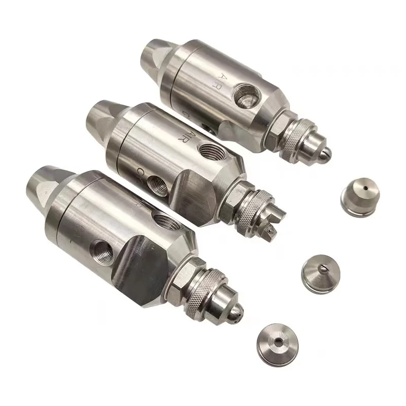 Buse de pulvérisation d'atomisation d'air automatique à ventilateur plat JAU de haute qualité